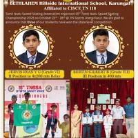 Speed Skating Association - State Level Competition Winners