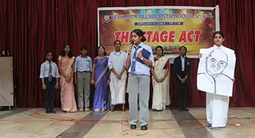 Kamaraj birthday stage act Education Developement Day